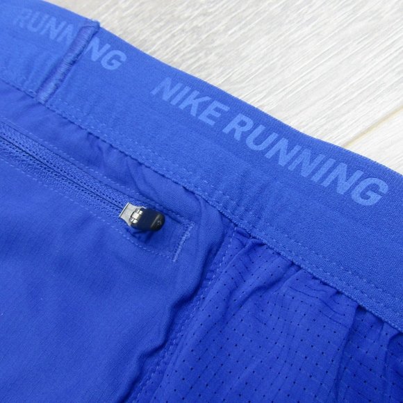 Nike Dri-FIT Stride 7" Running Shorts Mens Size Large Royal Blue NEW - Picture 8 of 13